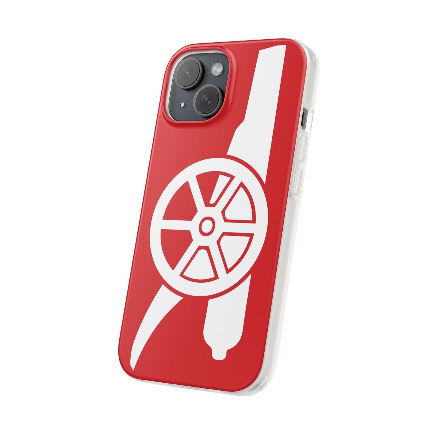 Arsenal Cannon Red iPhone Flexi Case - iPhone 16, 15, 14, Plus/Pro/Pro Max