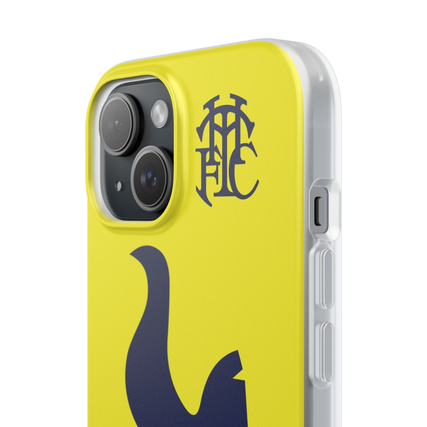 Tottenham Hotspur iPhone Flexi Case - iPhone 16, 15, 14, Plus/Pro/Pro Max - Yellow