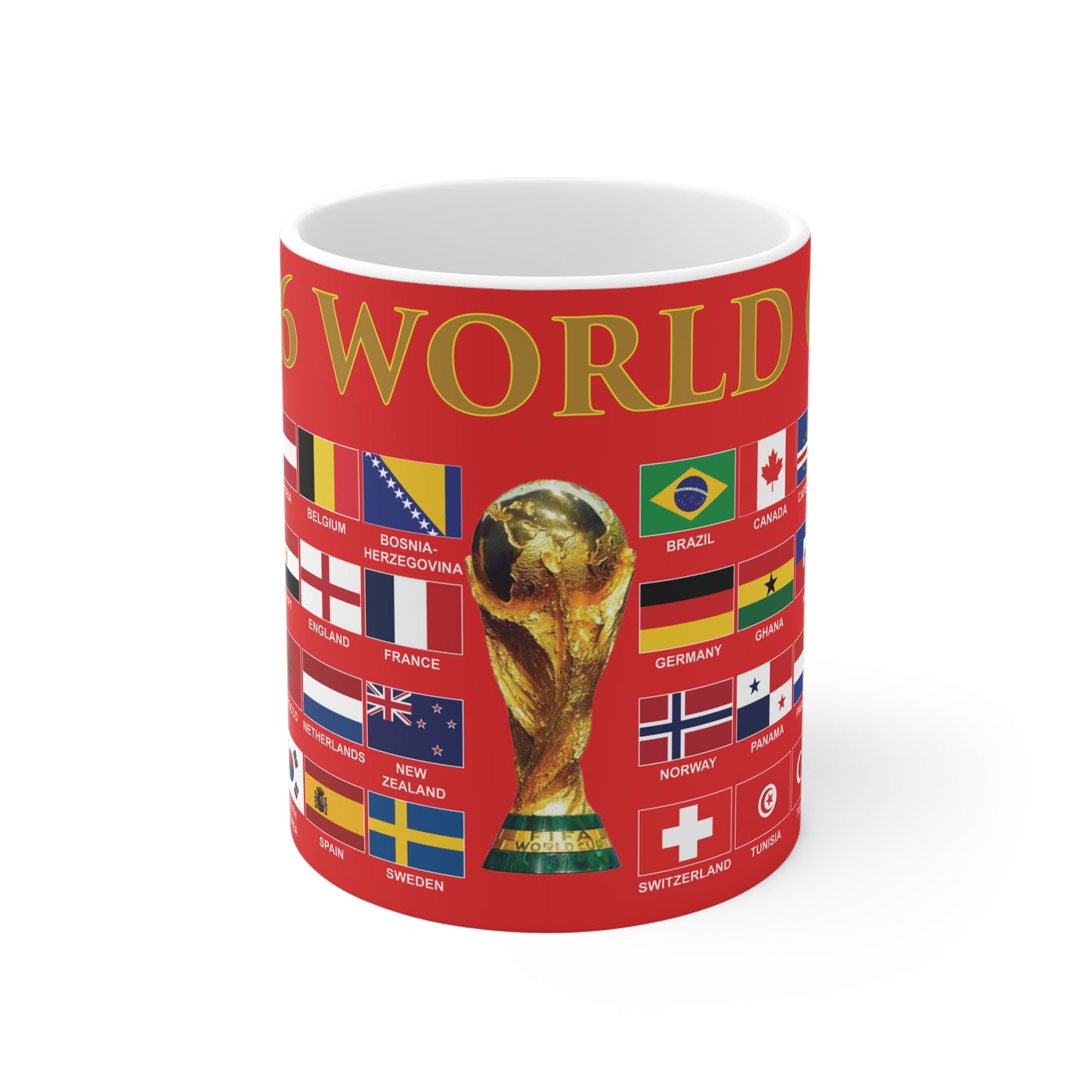 2026 Football World Cup Mug - Red
