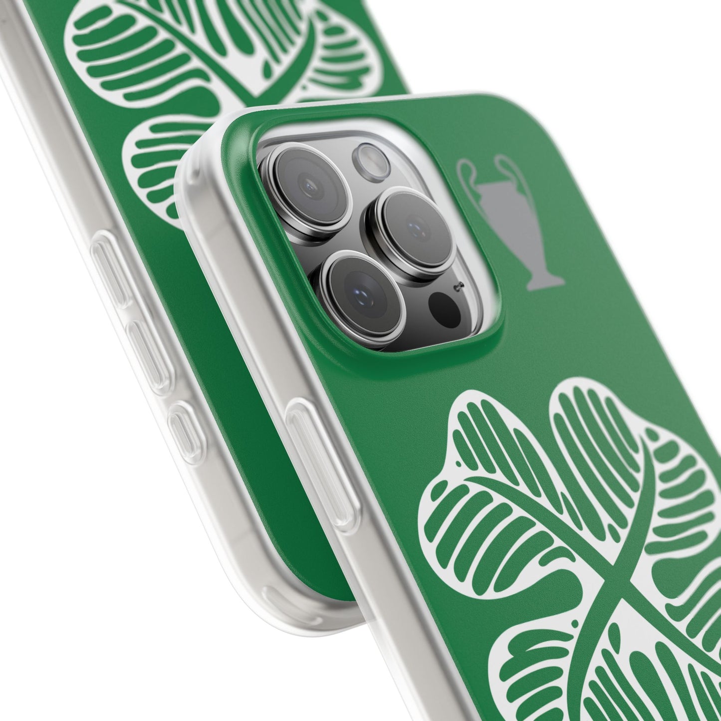 Celtic Green iPhone Flexi Case - iPhone 16, 15, 14, Plus/Pro/Pro Max