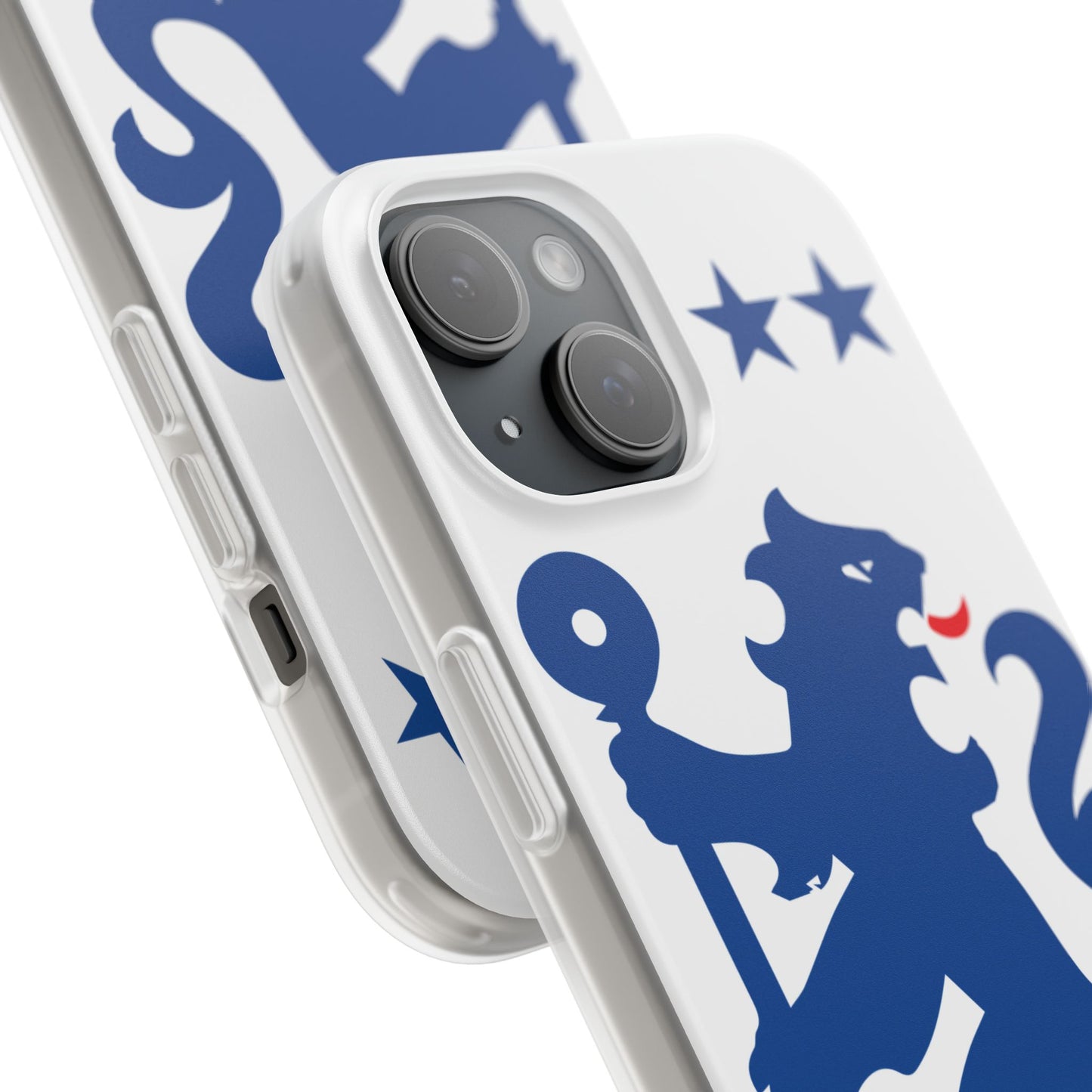 Chelsea iPhone Flexi Case - iPhone 16, 15, 14, Plus/Pro/Pro Max - White