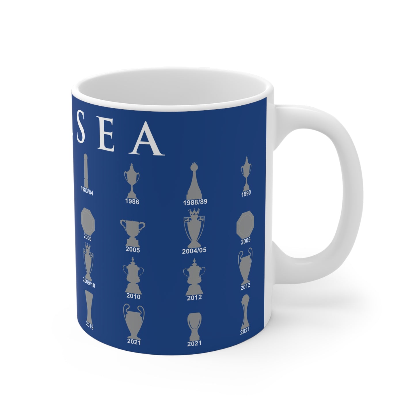 Chelsea Trophies Collection Mug - Blue