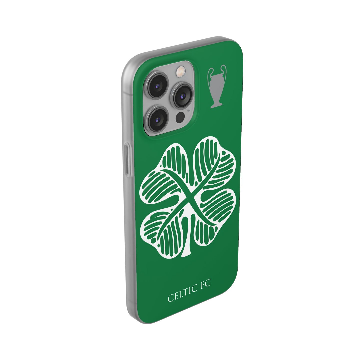 Celtic Green iPhone Flexi Case - iPhone 16, 15, 14, Plus/Pro/Pro Max