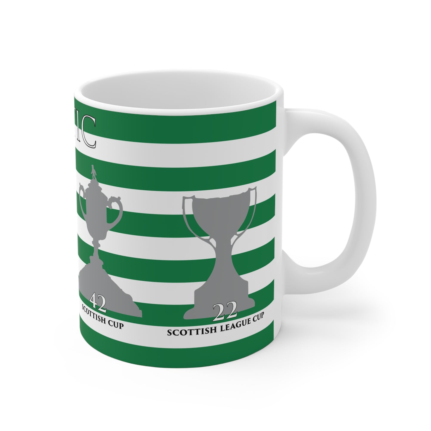 Celtic Trophies Mug - Hoops