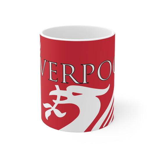 Liverpool Liver Bird Mug - Red