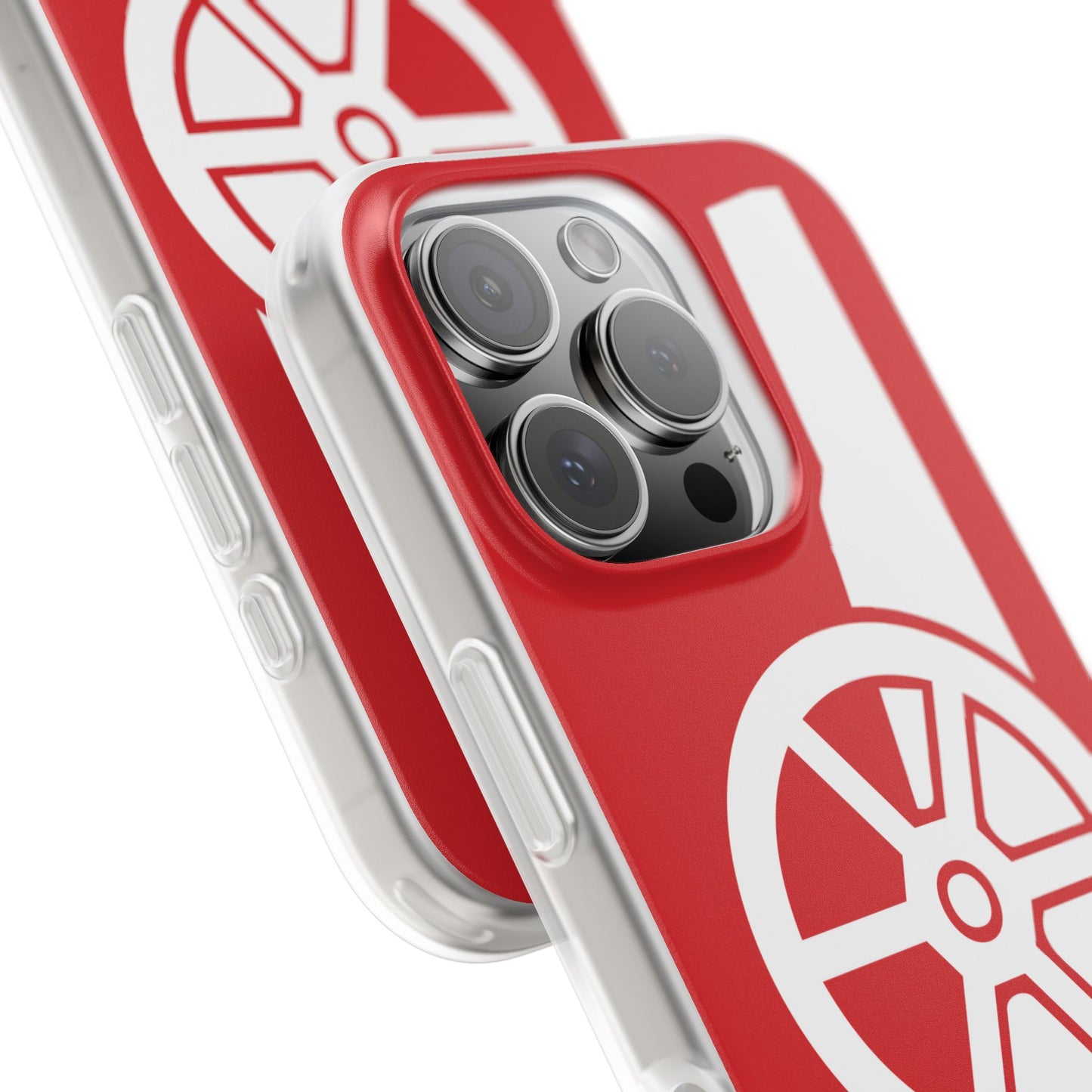 Arsenal Cannon Red iPhone Flexi Case - iPhone 16, 15, 14, Plus/Pro/Pro Max