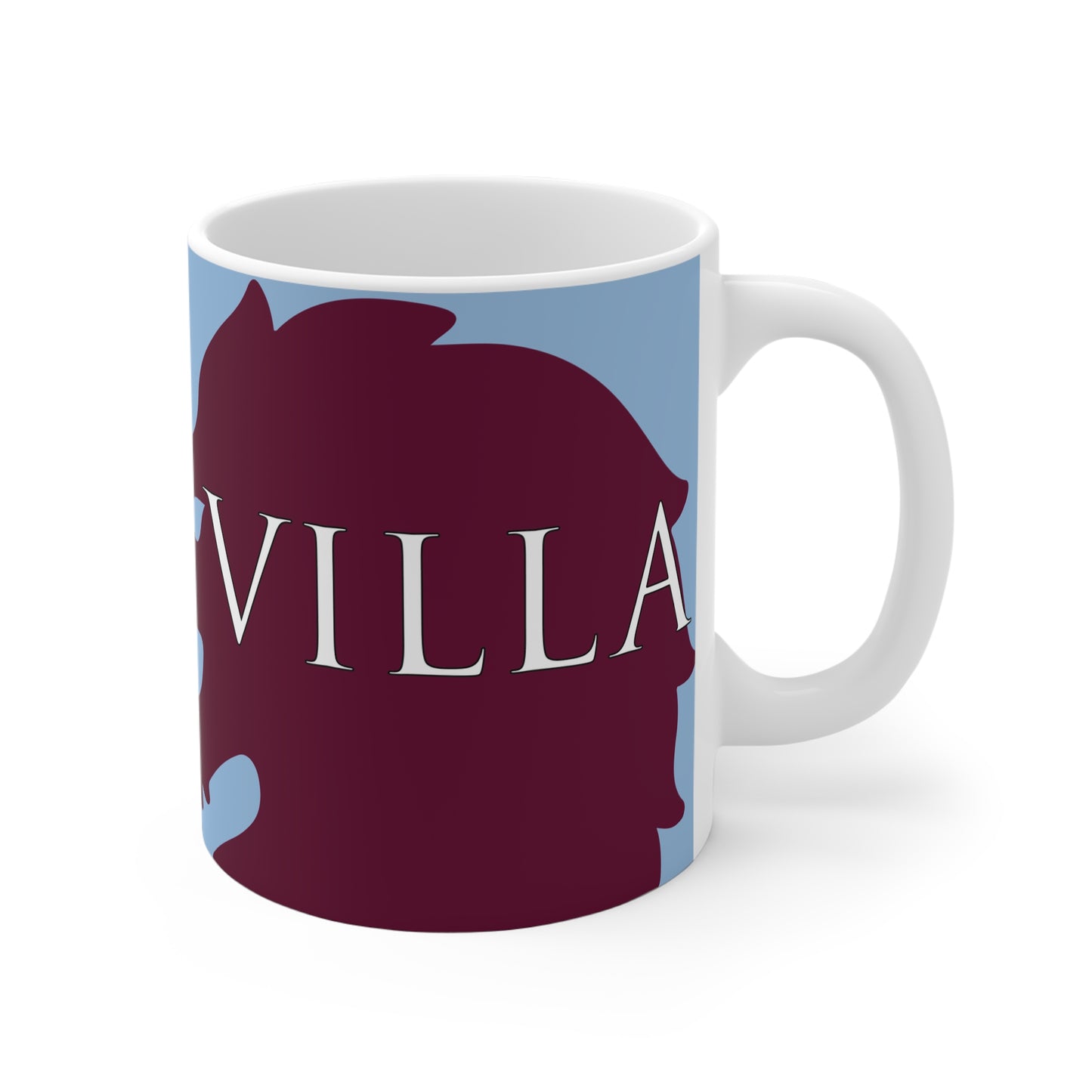 Aston Villa Lion Mug - Blue