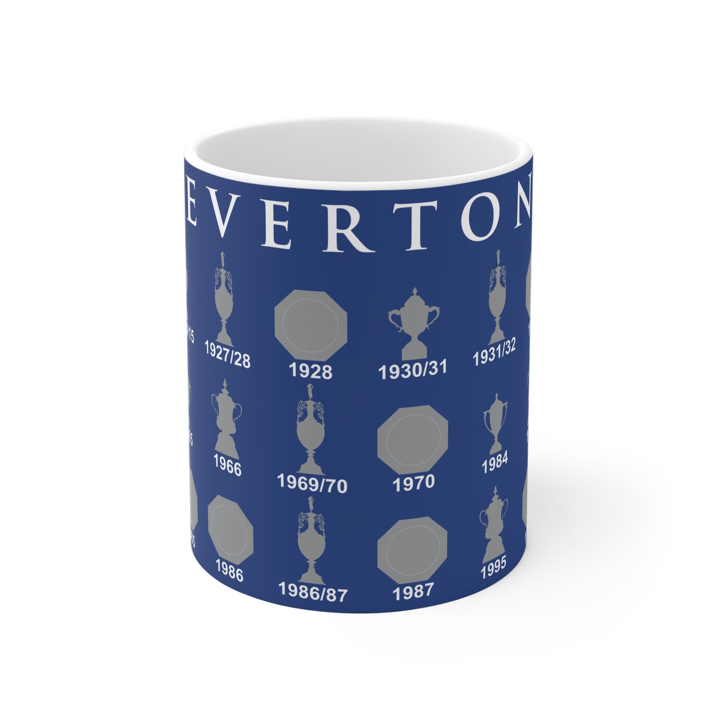 Everton Trophies Collection Mug - Blue