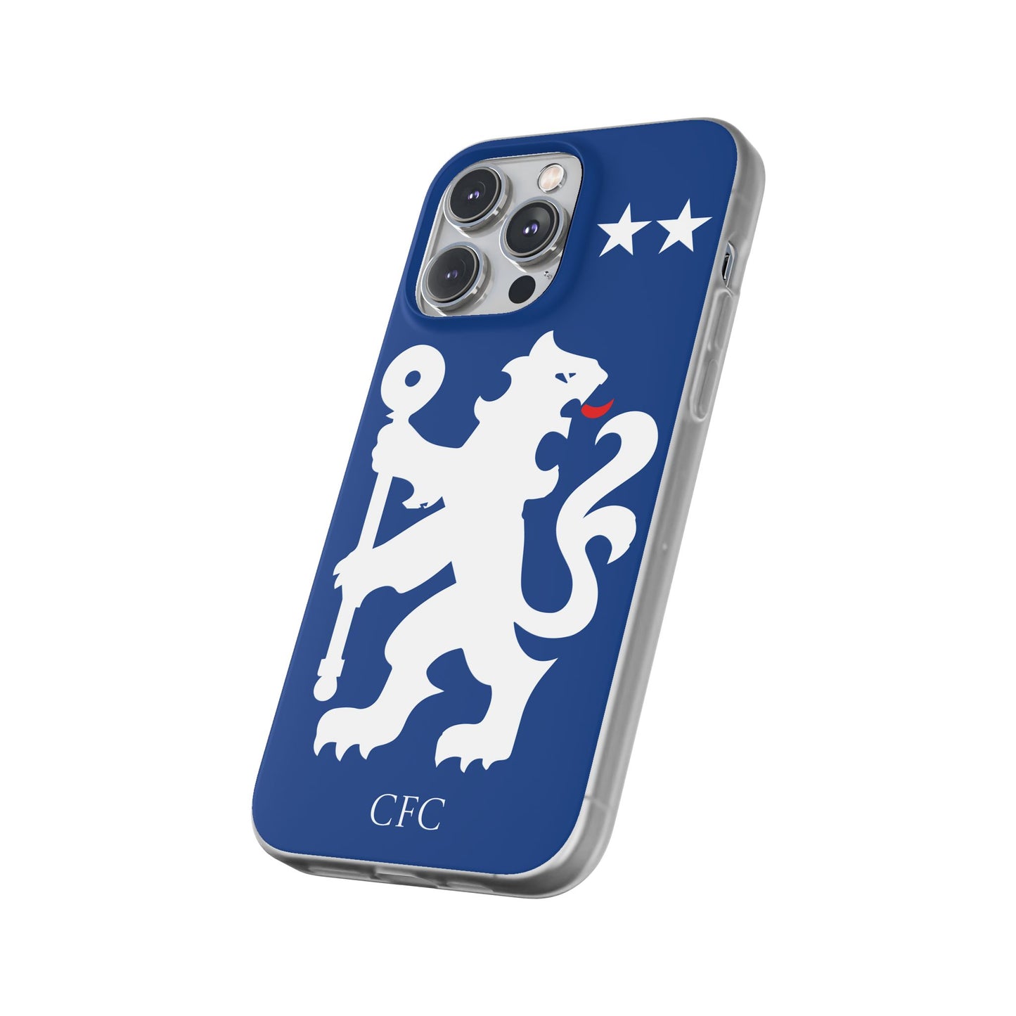 Chelsea iPhone Flexi Case - iPhone 17, 16, 15, 14, Plus/Pro/Pro Max - Blue