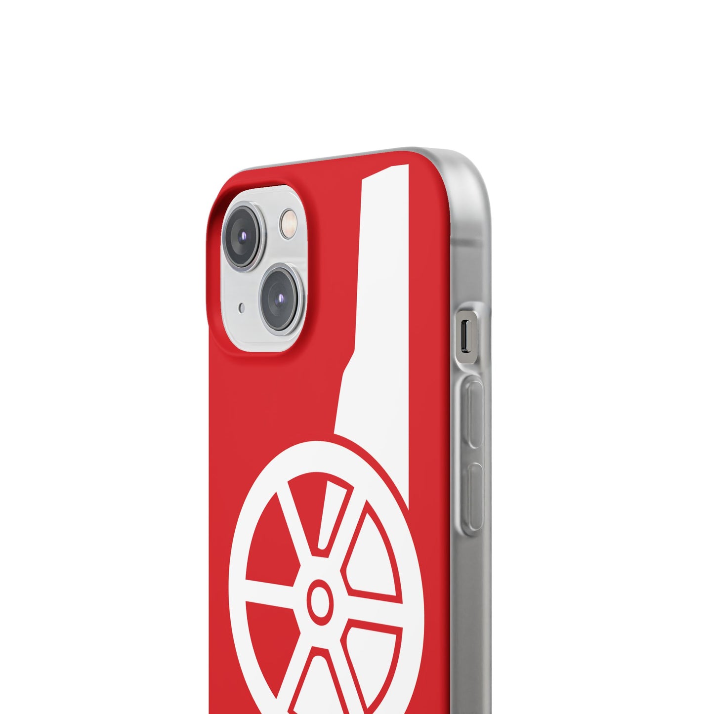 Arsenal Cannon Red iPhone Flexi Case - iPhone 16, 15, 14, Plus/Pro/Pro Max