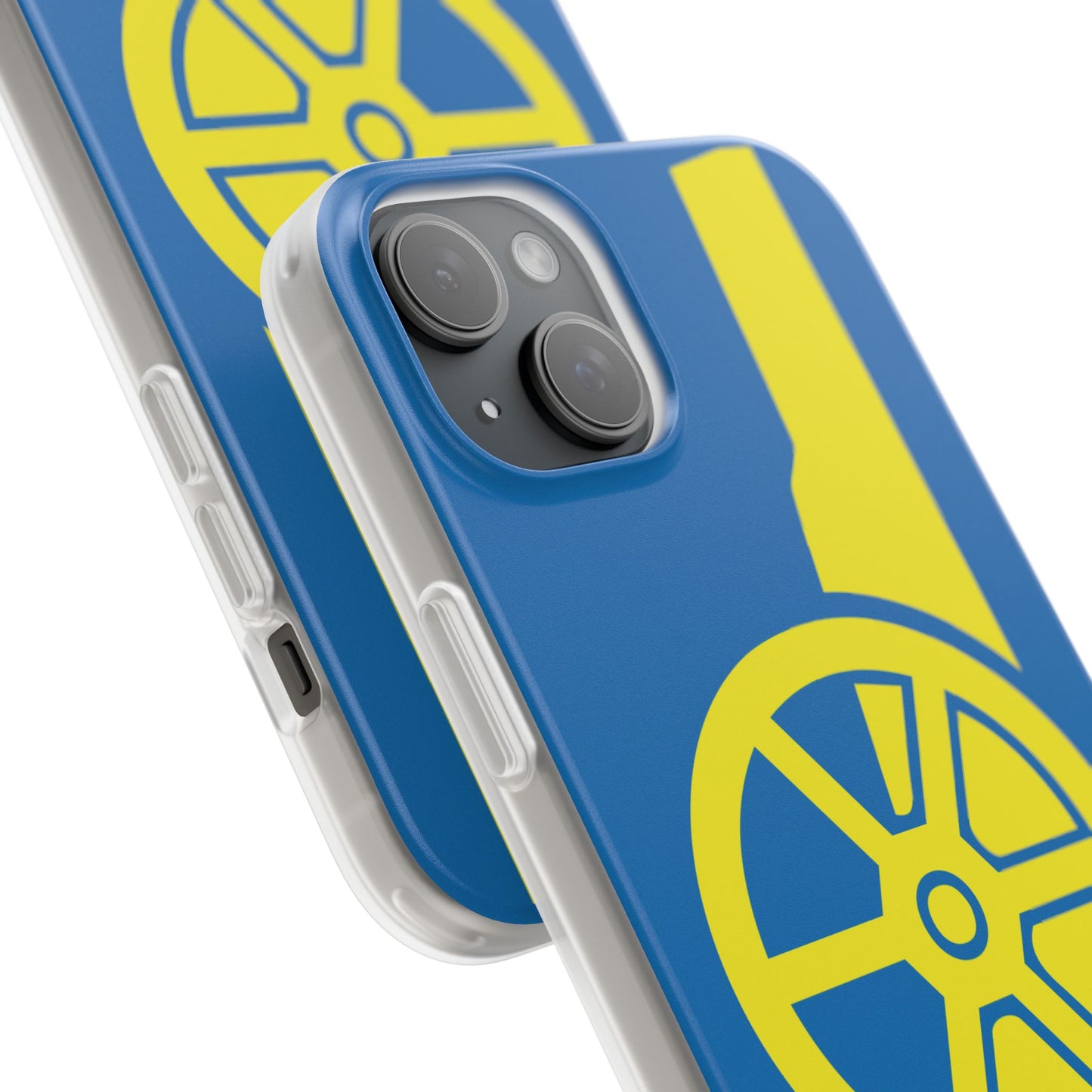 Arsenal Cannon Blue iPhone Flexi Case - iPhone 16, 15, 14, Plus/Pro/Pro Max