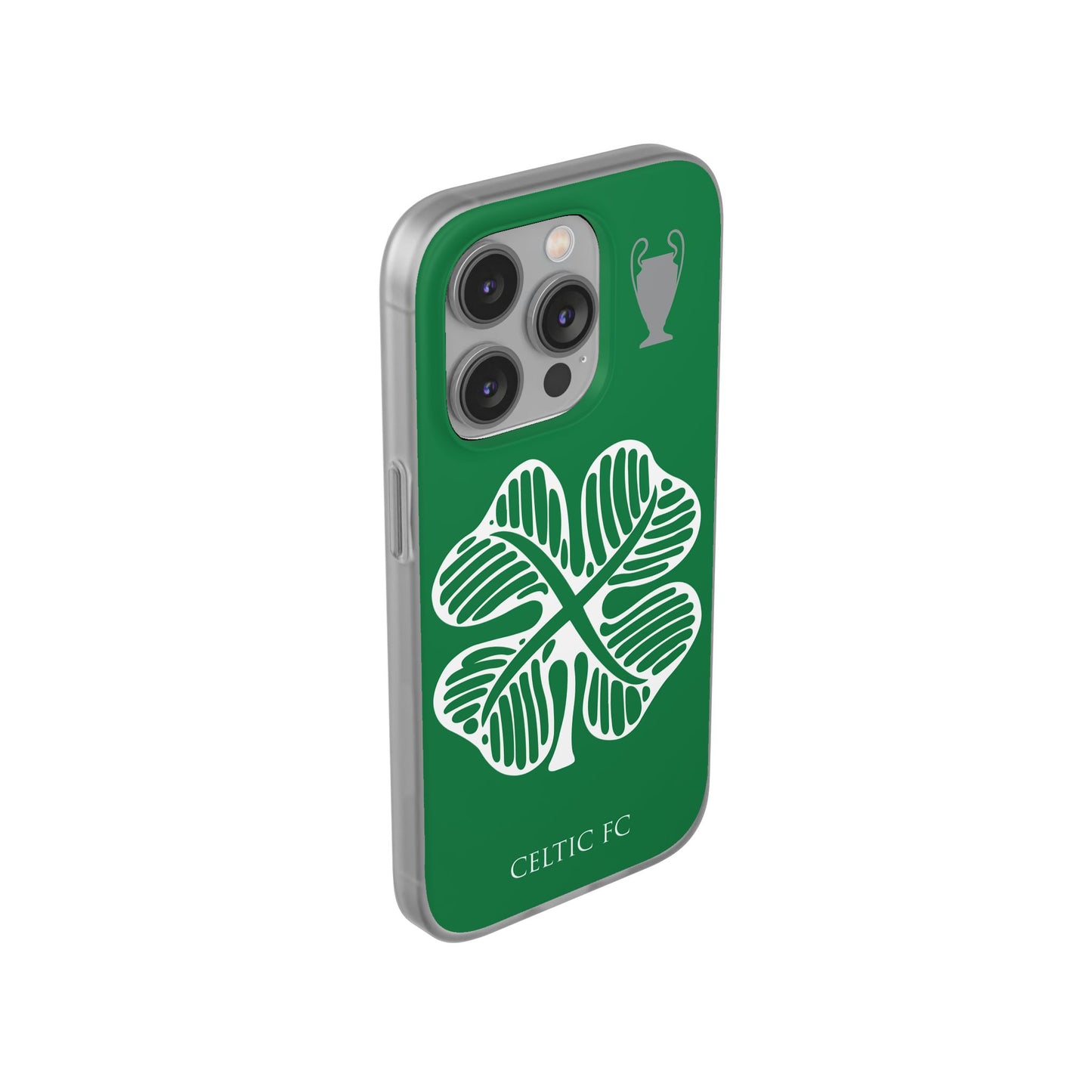 Celtic Green iPhone Flexi Case - iPhone 16, 15, 14, Plus/Pro/Pro Max