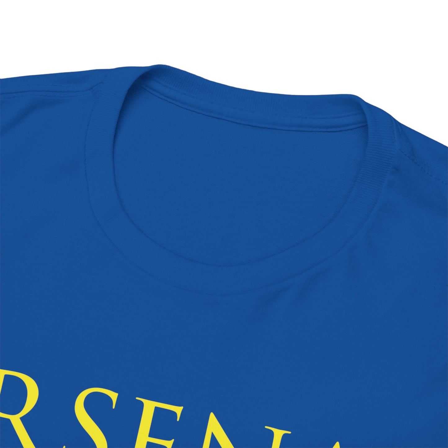 Arsenal Cannon & Trophies Collection Unisex Heavy Cotton T-Shirt - Red/Black/White/Sport Grey/Royal/Gold/Navy