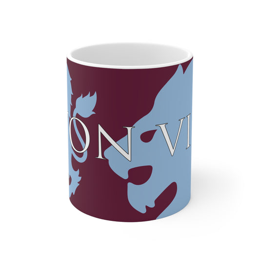 Aston Villa Lion Mug - Claret