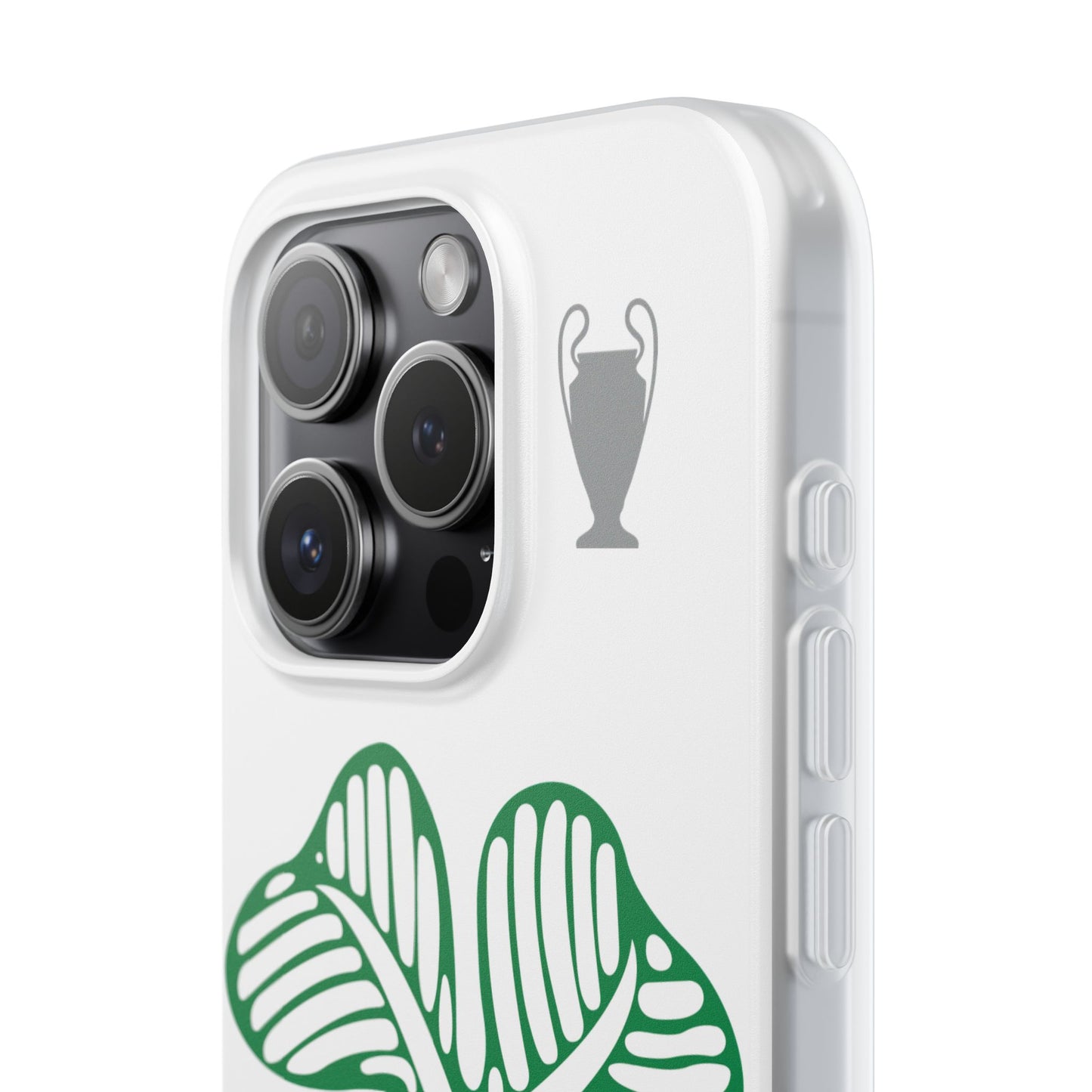 Celtic White iPhone Flexi Case - iPhone 16, 15, 14, Plus/Pro/pro Max