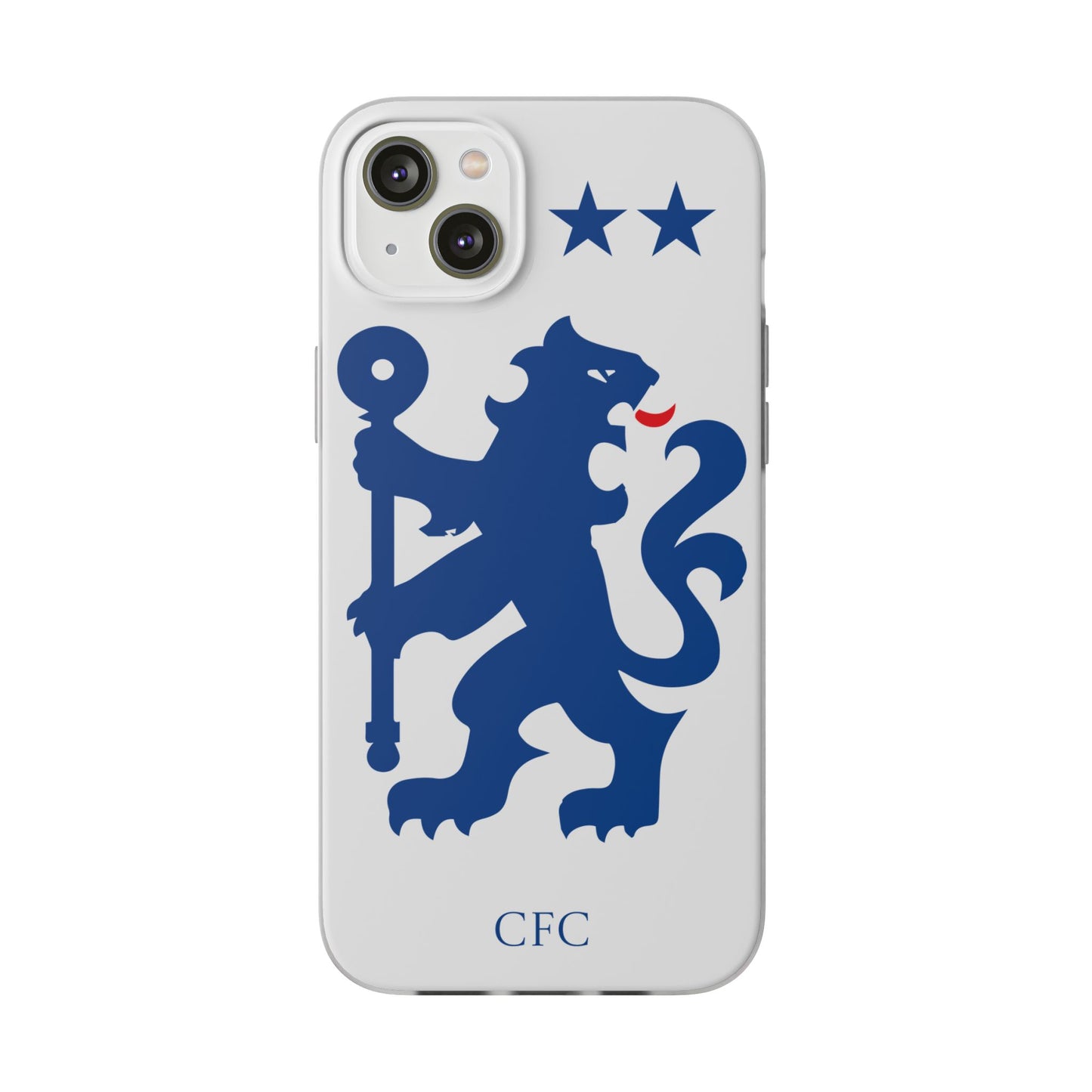 Chelsea iPhone Flexi Case - iPhone 16, 15, 14, Plus/Pro/Pro Max - White