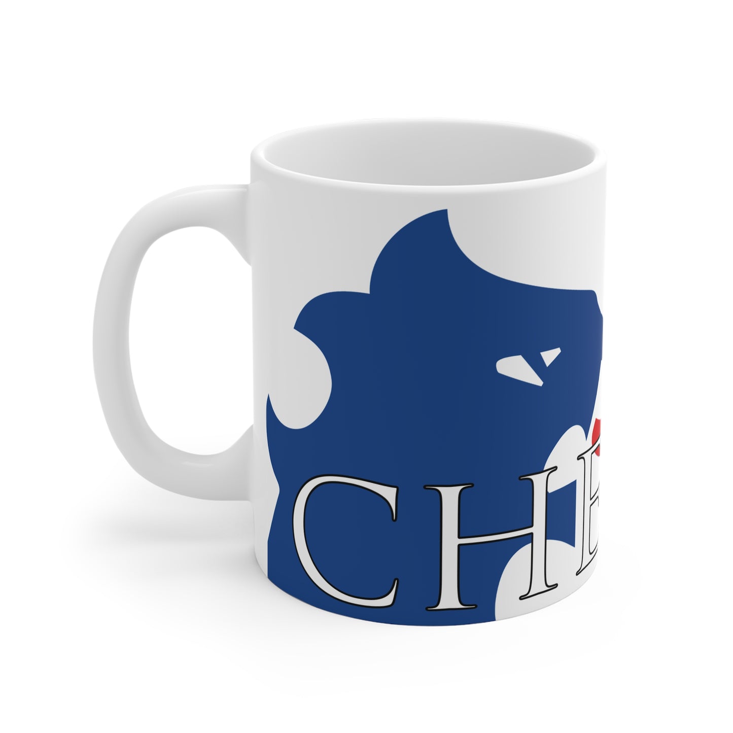 Chelsea Lion Mug - White