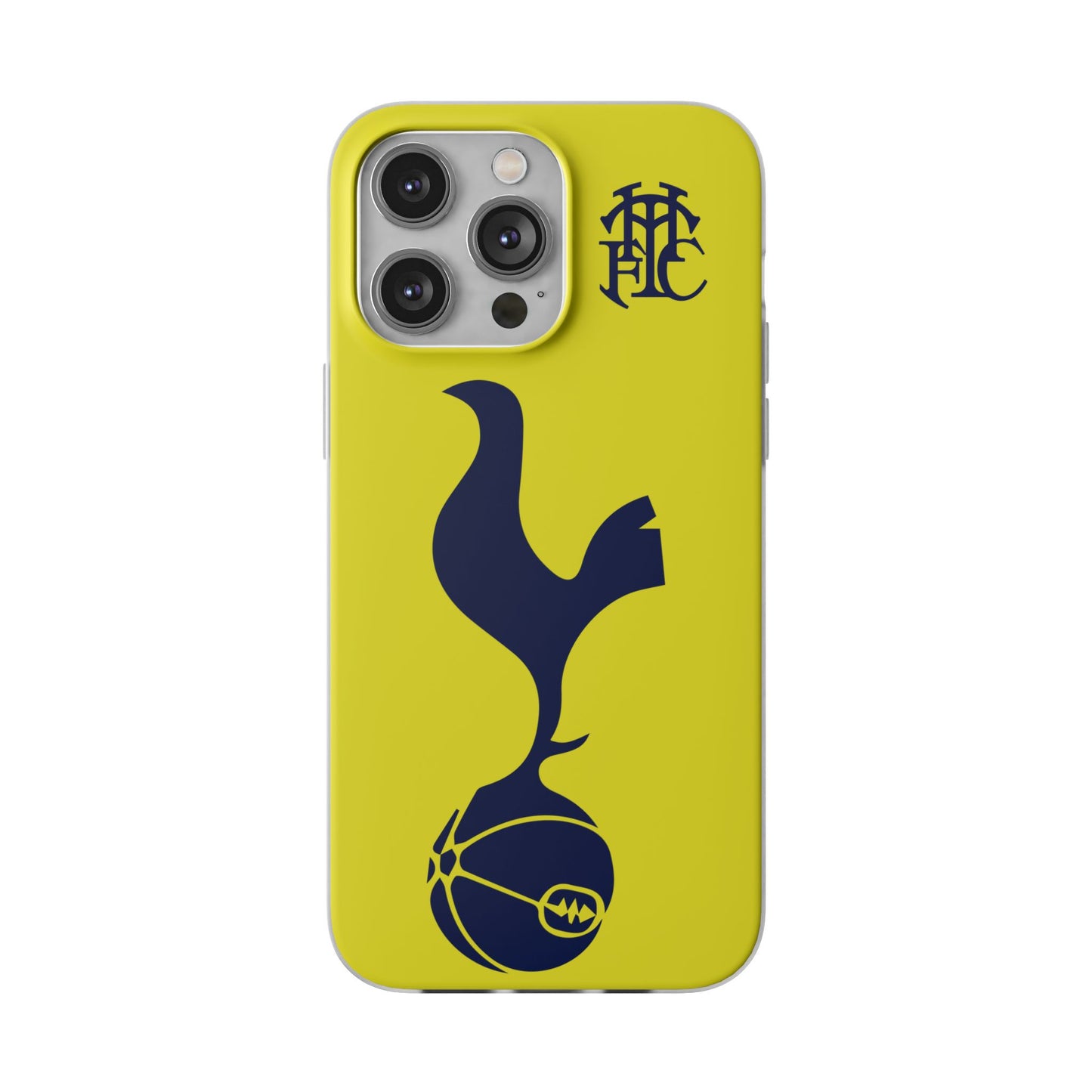 Tottenham Hotspur iPhone Flexi Case - iPhone 16, 15, 14, Plus/Pro/Pro Max - Yellow