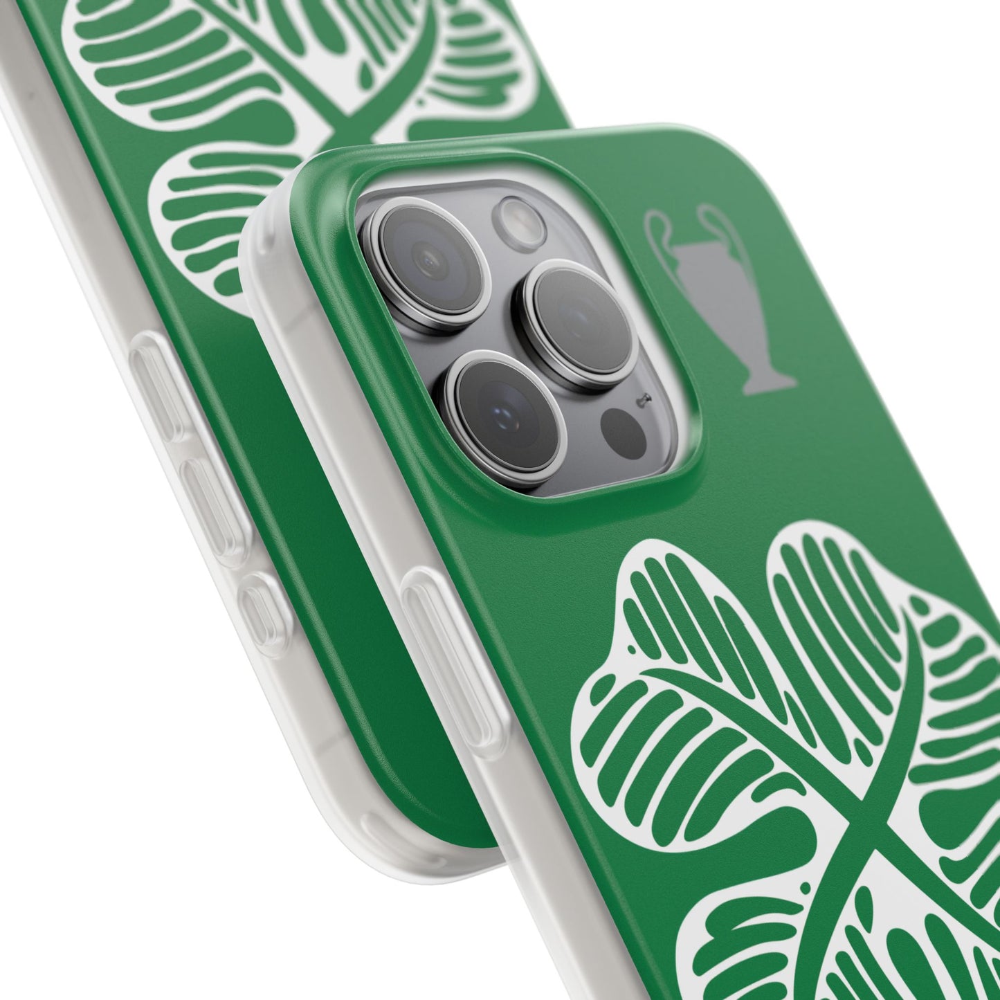 Celtic Green iPhone Flexi Case - iPhone 16, 15, 14, Plus/Pro/Pro Max