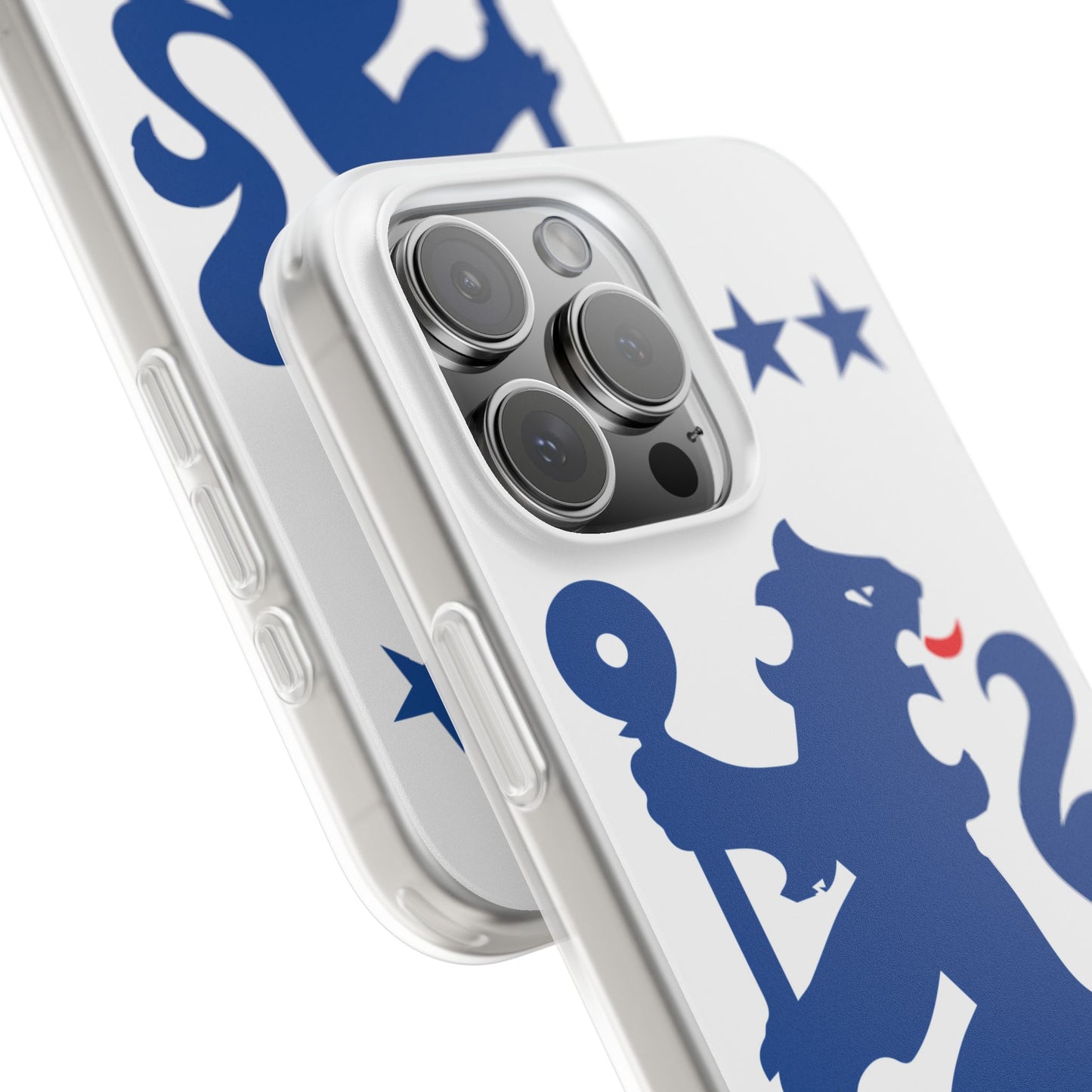 Chelsea iPhone Flexi Case - iPhone 16, 15, 14, Plus/Pro/Pro Max - White