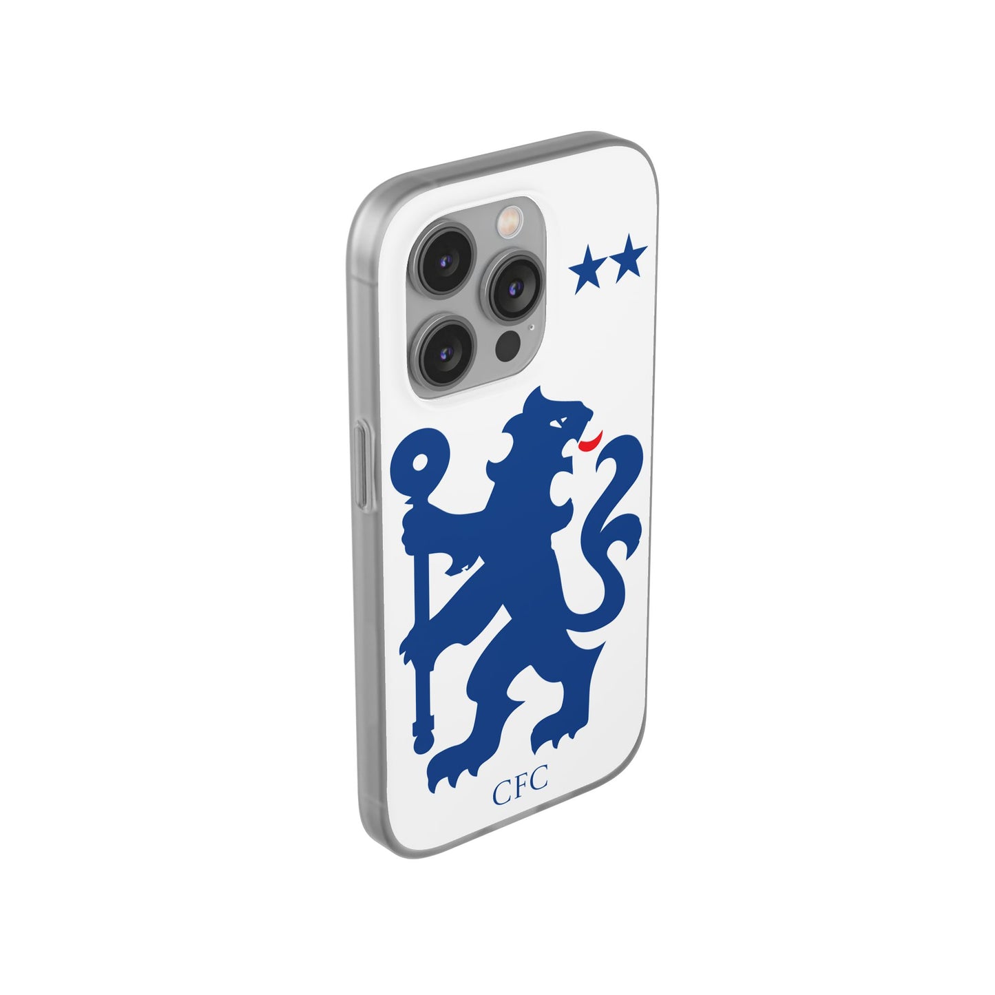 Chelsea iPhone Flexi Case - iPhone 16, 15, 14, Plus/Pro/Pro Max - White