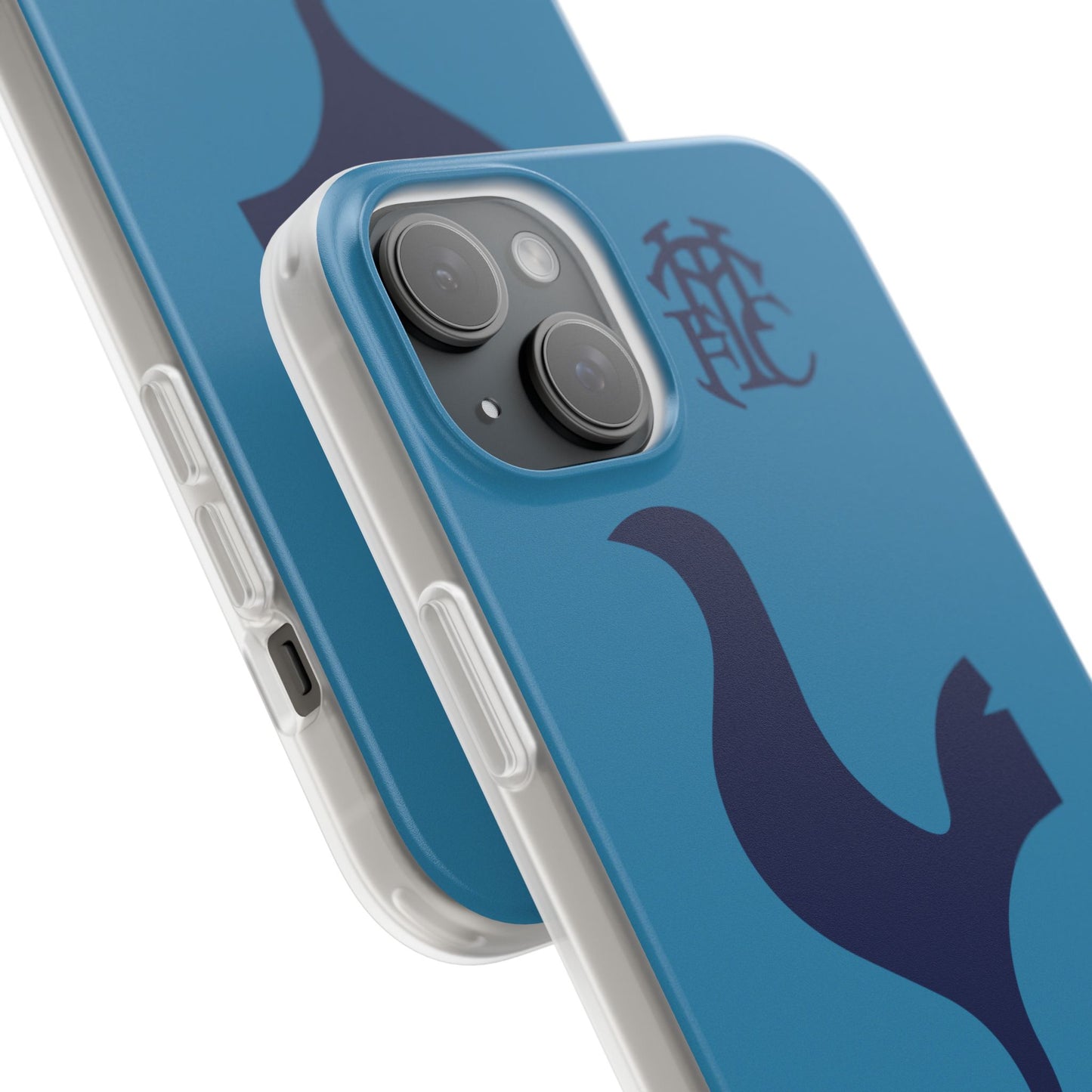 Tottenham Hotspur iPhone Flexi Case - iPhone 16, 15, 14, Plus/Pro/Pro Max - Cyan