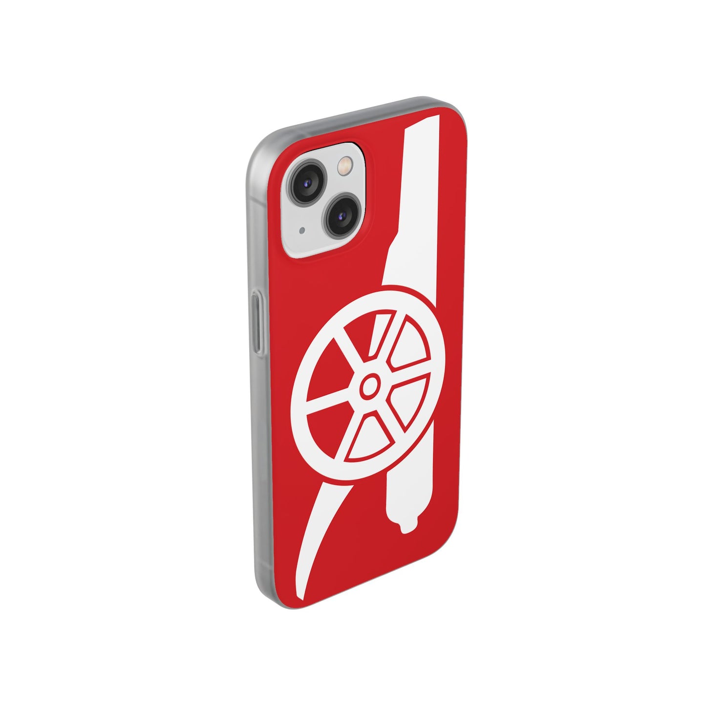 Arsenal Cannon Red iPhone Flexi Case - iPhone 16, 15, 14, Plus/Pro/Pro Max