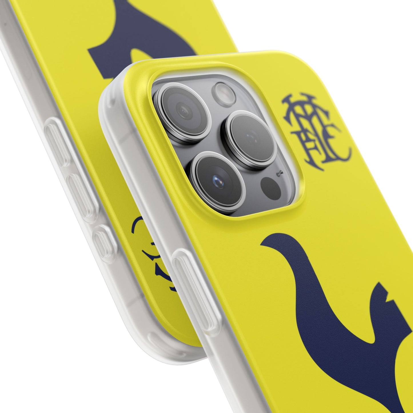 Tottenham Hotspur iPhone Flexi Case - iPhone 16, 15, 14, Plus/Pro/Pro Max - Yellow