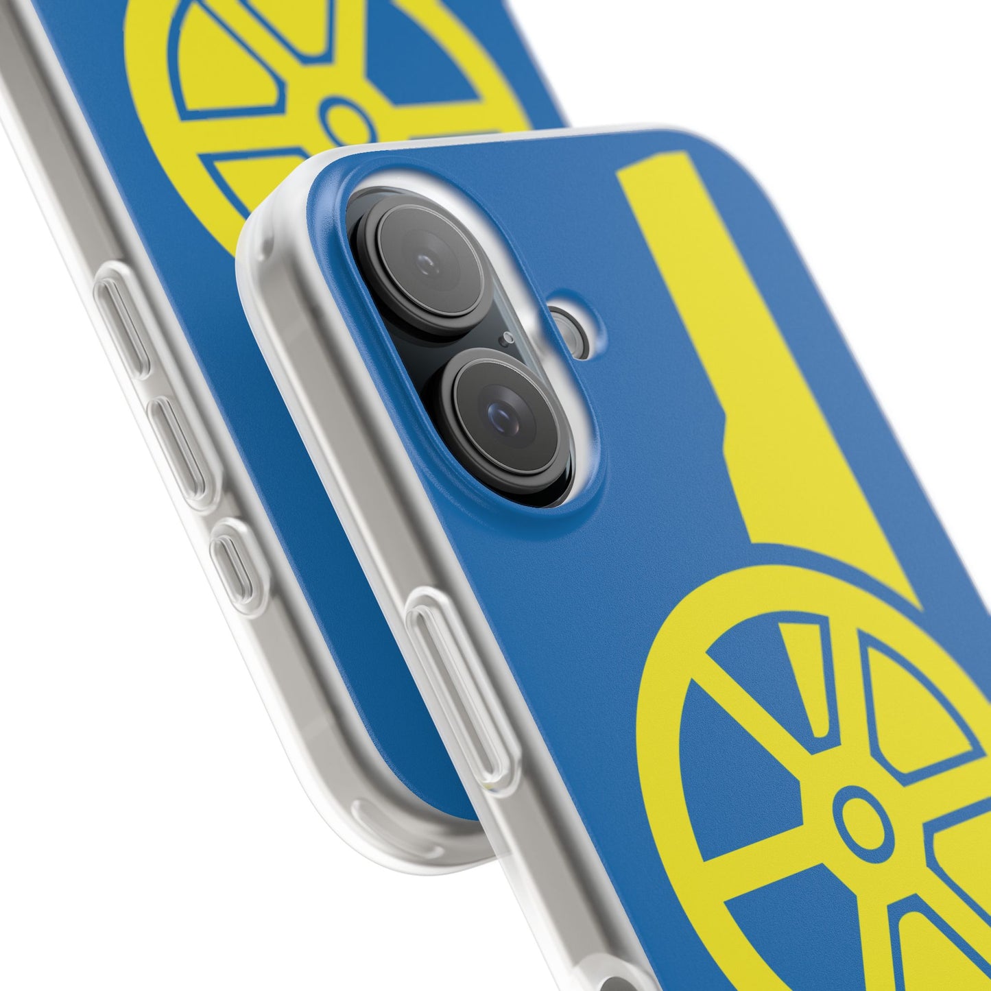 Arsenal Cannon Blue iPhone Flexi Case - iPhone 16, 15, 14, Plus/Pro/Pro Max