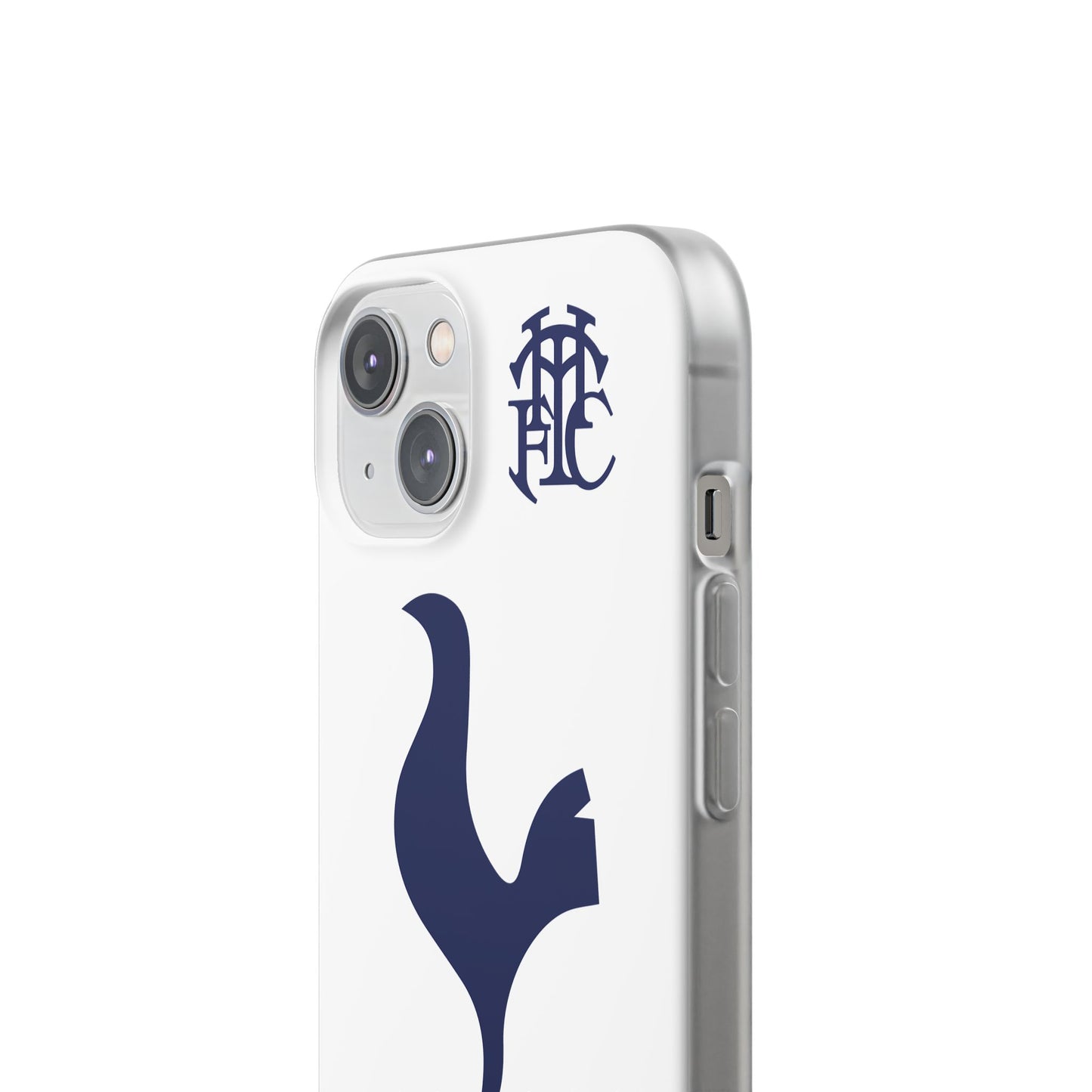 Tottenham Hotspur iPhone Flexi Case - iPhone 16, 15, 14, Plus/Pro/Pro Max - White