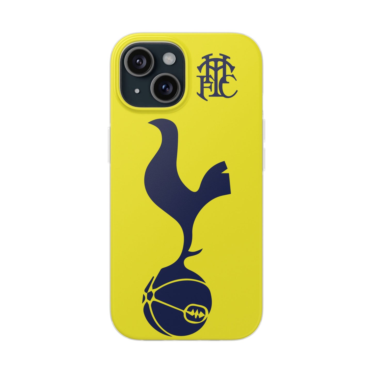 Tottenham Hotspur iPhone Flexi Case - iPhone 16, 15, 14, Plus/Pro/Pro Max - Yellow