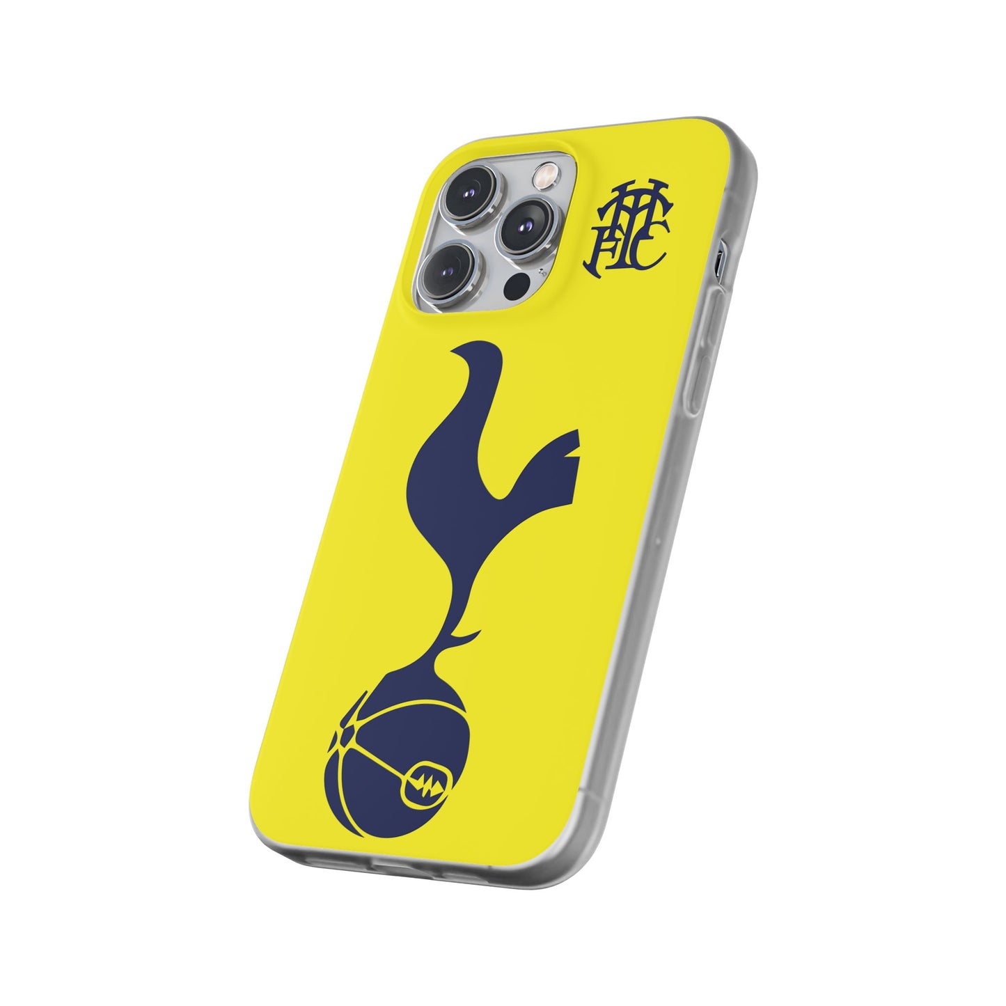 Tottenham Hotspur iPhone Flexi Case - iPhone 16, 15, 14, Plus/Pro/Pro Max - Yellow