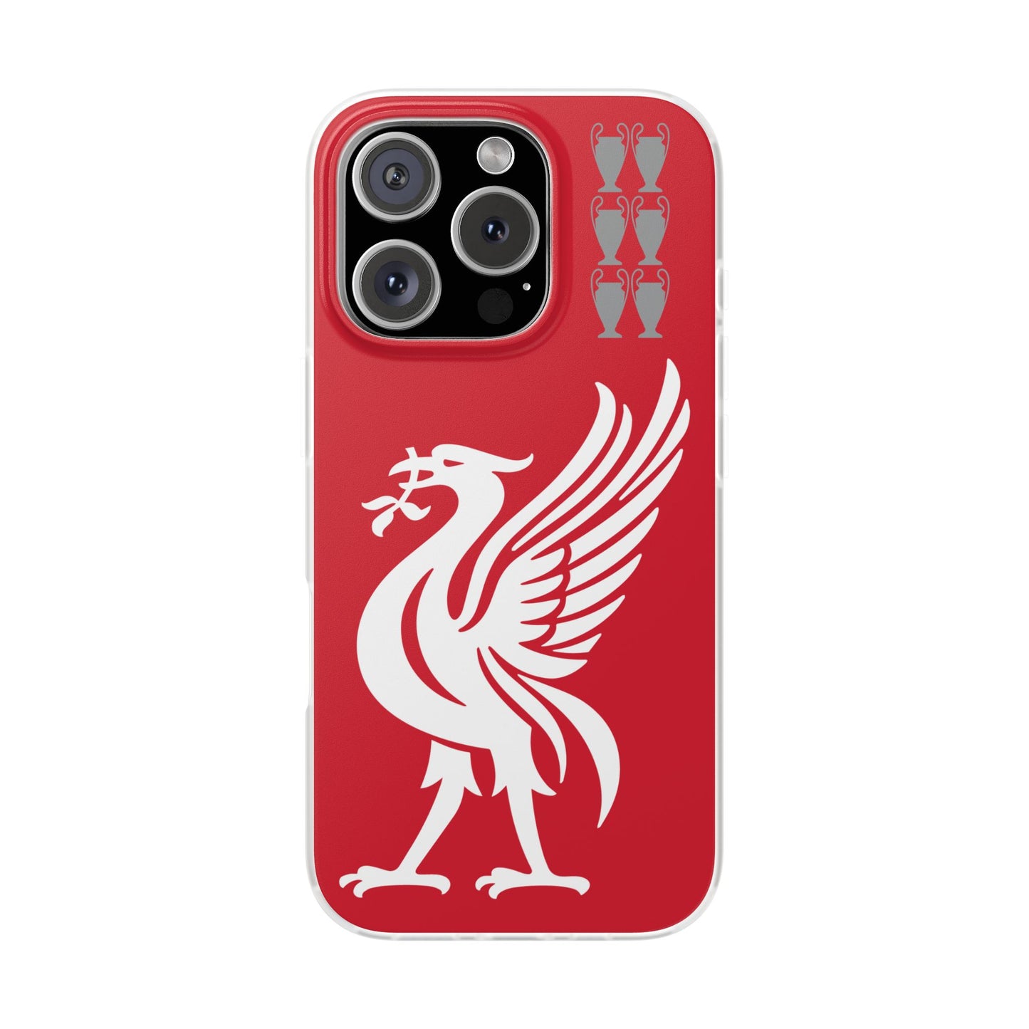 Liverpool Red iPhone Flexi Case - iPhone 16, 15, 14, Plus/Pro/Pro Max