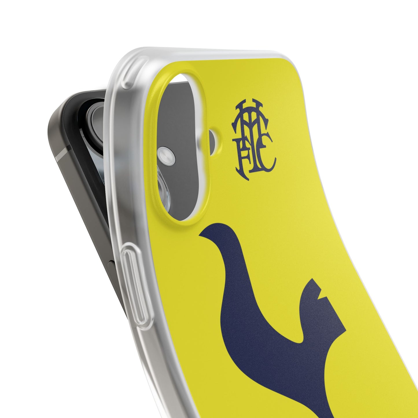 Tottenham Hotspur iPhone Flexi Case - iPhone 16, 15, 14, Plus/Pro/Pro Max - Yellow