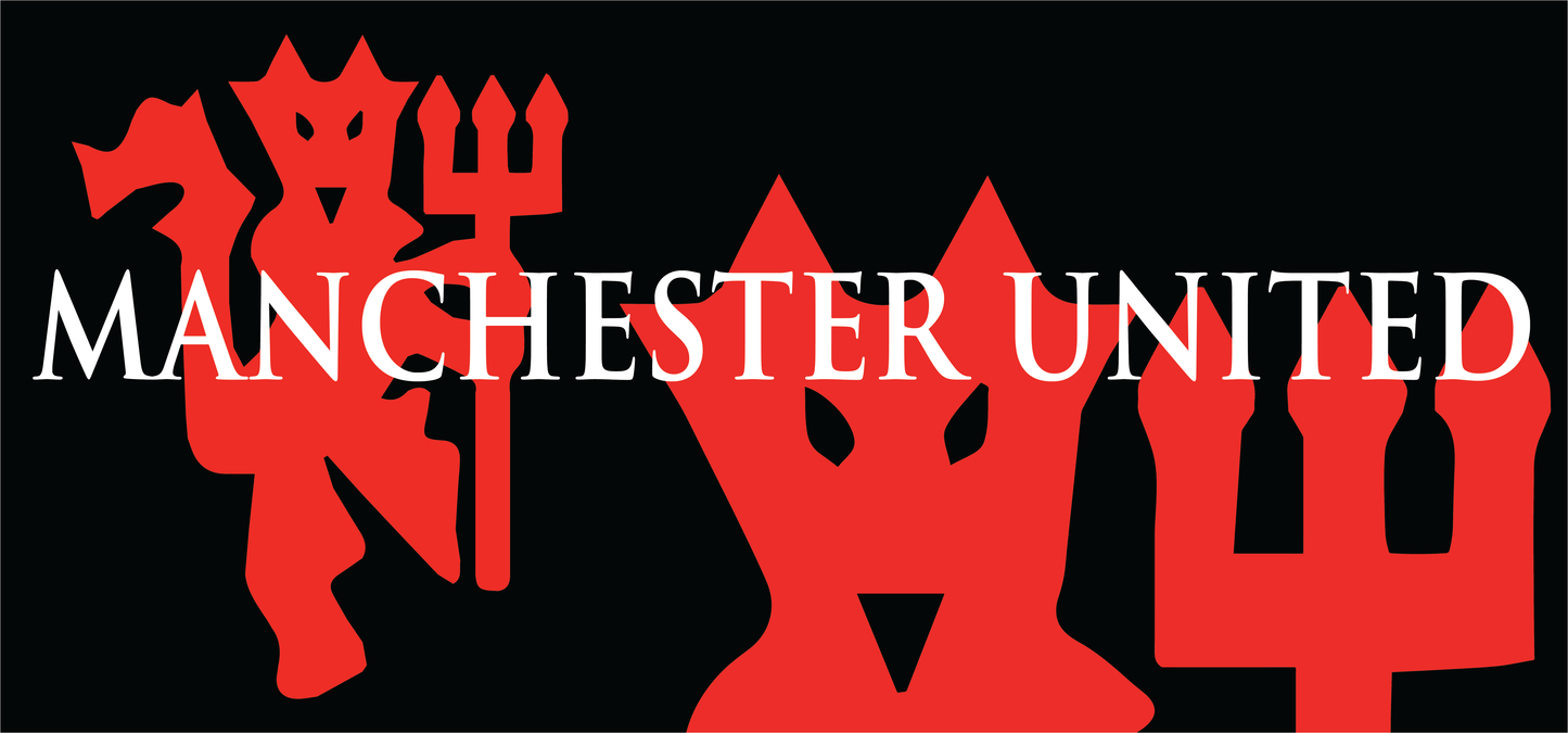 Manchester United Devil Mug - Black