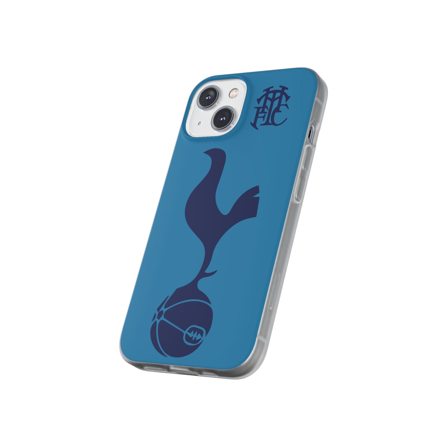 Tottenham Hotspur iPhone Flexi Case - iPhone 16, 15, 14, Plus/Pro/Pro Max - Cyan