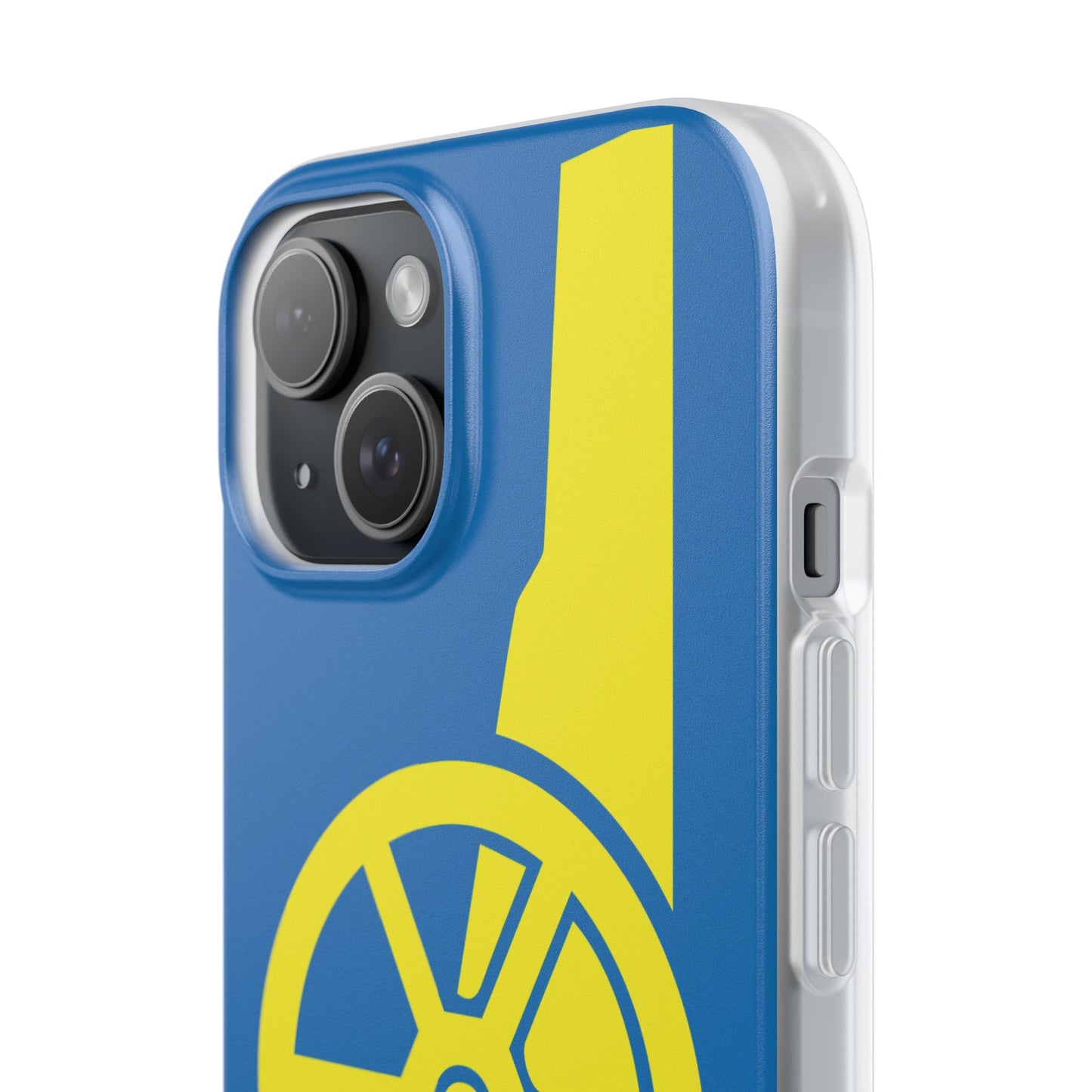 Arsenal Cannon Blue iPhone Flexi Case - iPhone 16, 15, 14, Plus/Pro/Pro Max