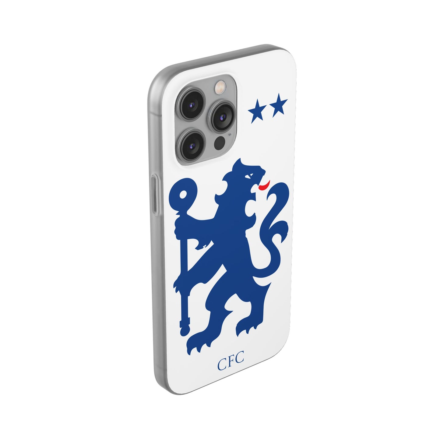 Chelsea iPhone Flexi Case - iPhone 16, 15, 14, Plus/Pro/Pro Max - White