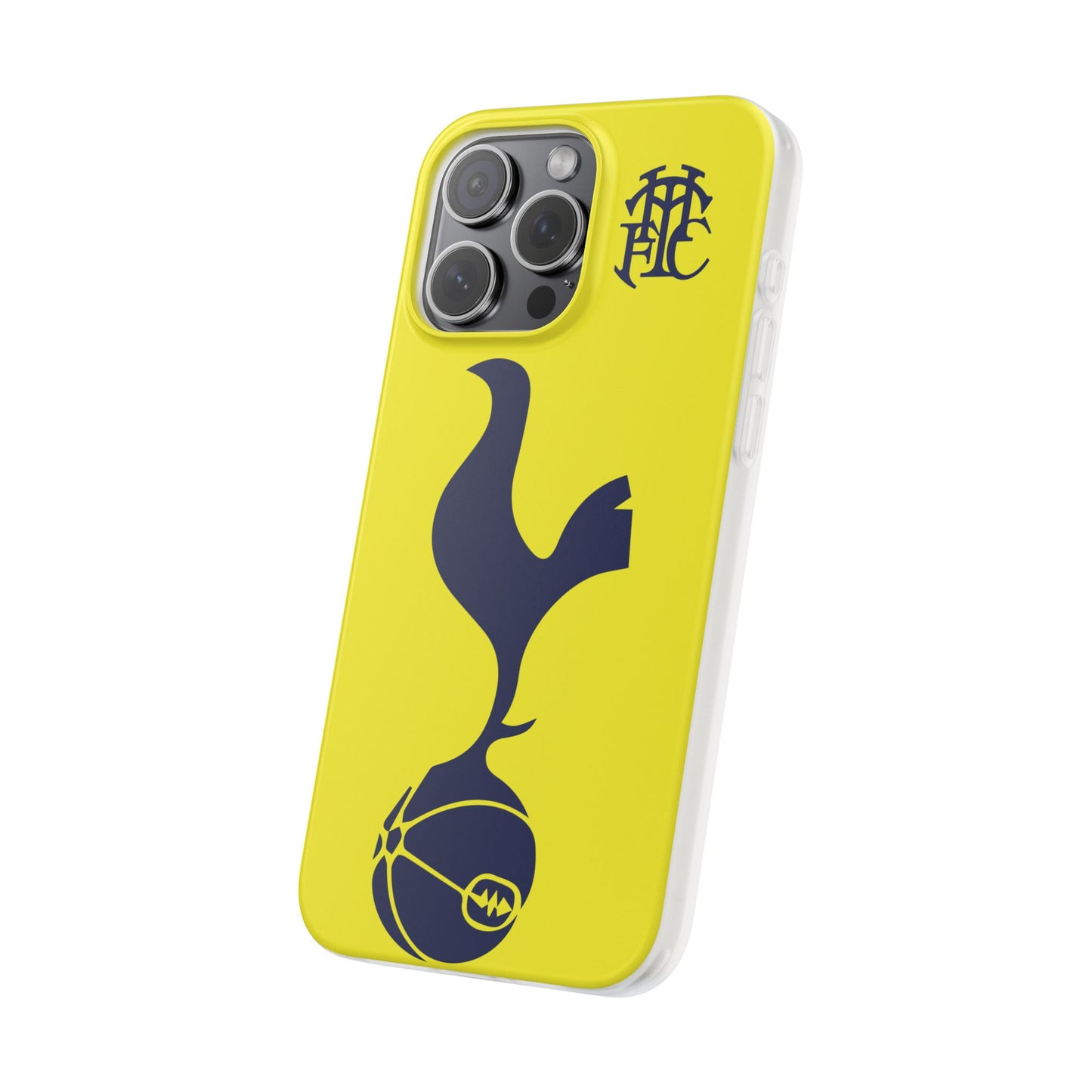 Tottenham Hotspur iPhone Flexi Case - iPhone 16, 15, 14, Plus/Pro/Pro Max - Yellow