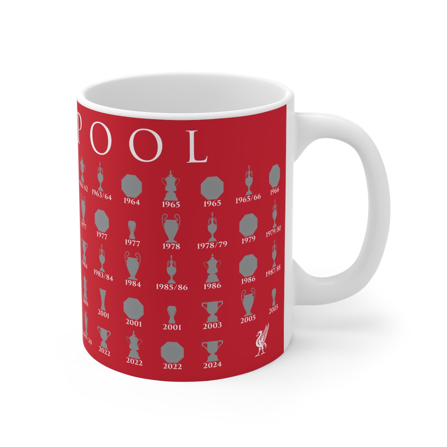 Liverpool Trophies Collection Mug - Red