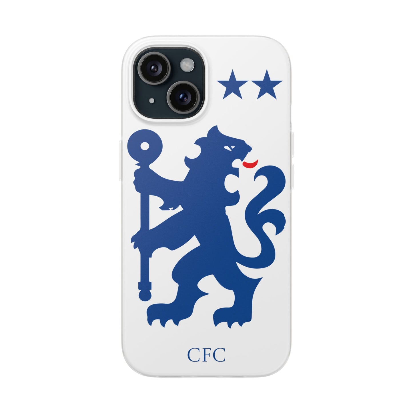 Chelsea iPhone Flexi Case - iPhone 16, 15, 14, Plus/Pro/Pro Max - White