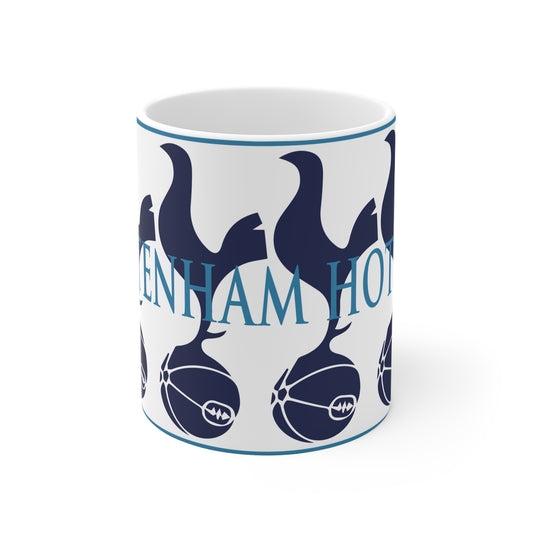 Tottenham Hotspur Cockerels Mug - White