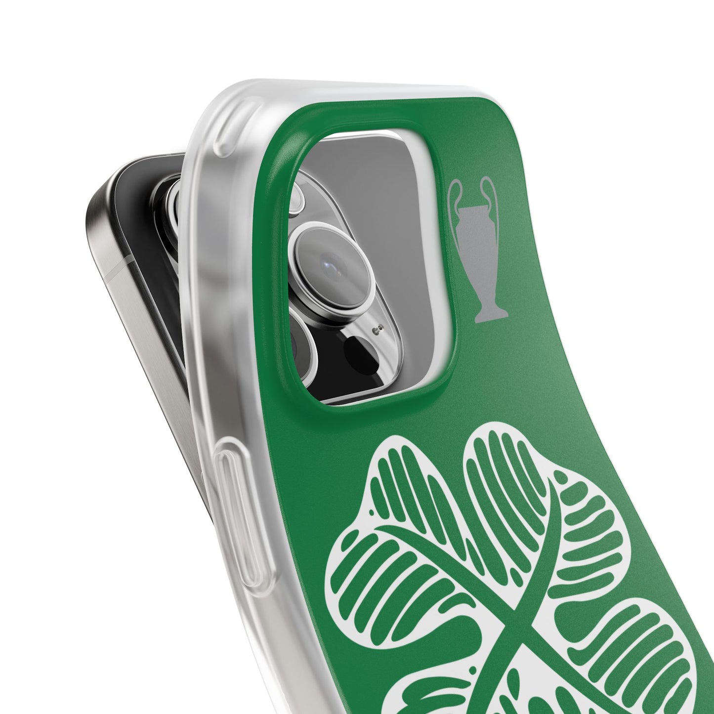 Celtic Green iPhone Flexi Case - iPhone 16, 15, 14, Plus/Pro/Pro Max