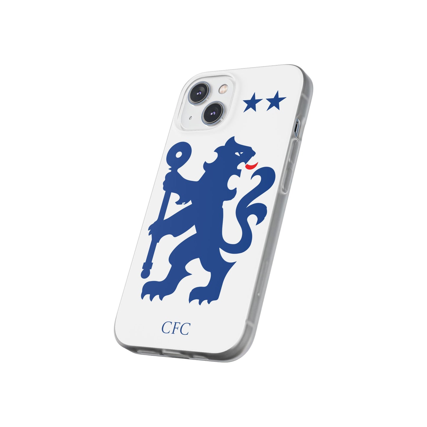 Chelsea iPhone Flexi Case - iPhone 16, 15, 14, Plus/Pro/Pro Max - White