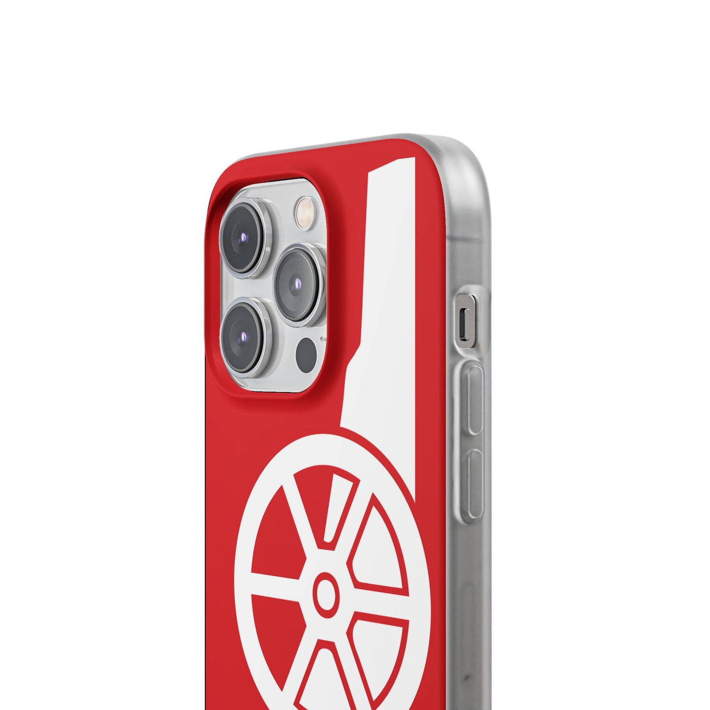 Arsenal Cannon Red iPhone Flexi Case - iPhone 16, 15, 14, Plus/Pro/Pro Max