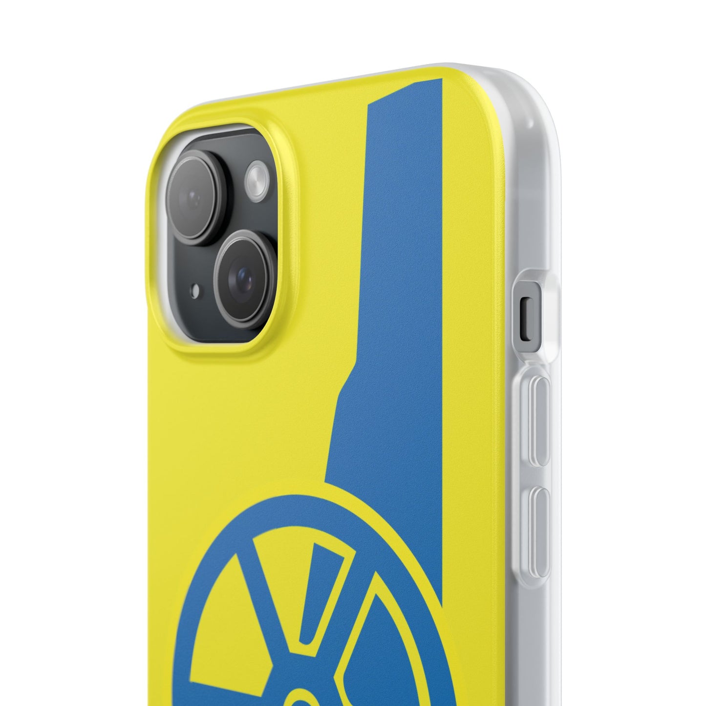 Arsenal Cannon Yellow iPhone Flexi Case - iPhone 16, 15, 14, Plus/Pro/Pro Max