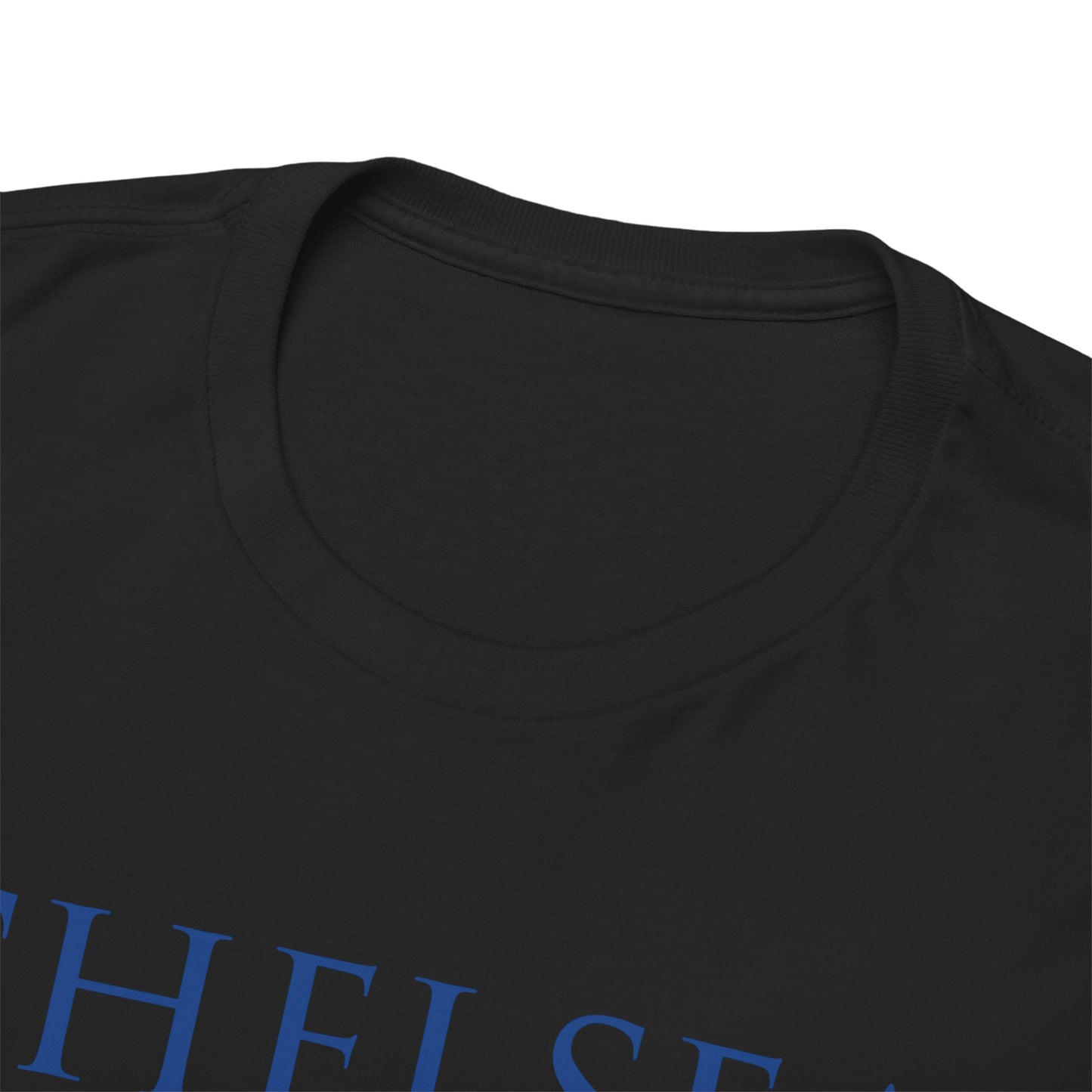 Chelsea Trophies Unisex Heavy Cotton T-Shirt - Royal/White/Black/Gold/Navy