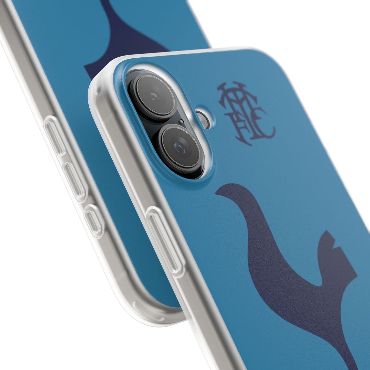 Tottenham Hotspur iPhone Flexi Case - iPhone 16, 15, 14, Plus/Pro/Pro Max - Cyan