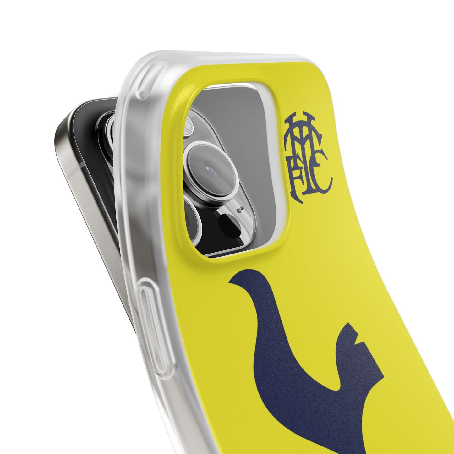 Tottenham Hotspur iPhone Flexi Case - iPhone 16, 15, 14, Plus/Pro/Pro Max - Yellow