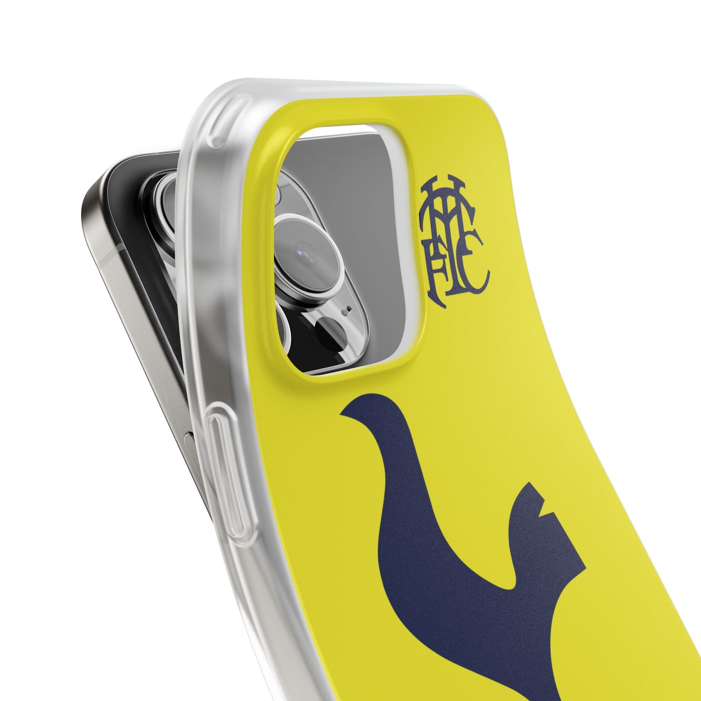 Tottenham Hotspur iPhone Flexi Case - iPhone 16, 15, 14, Plus/Pro/Pro Max - Yellow